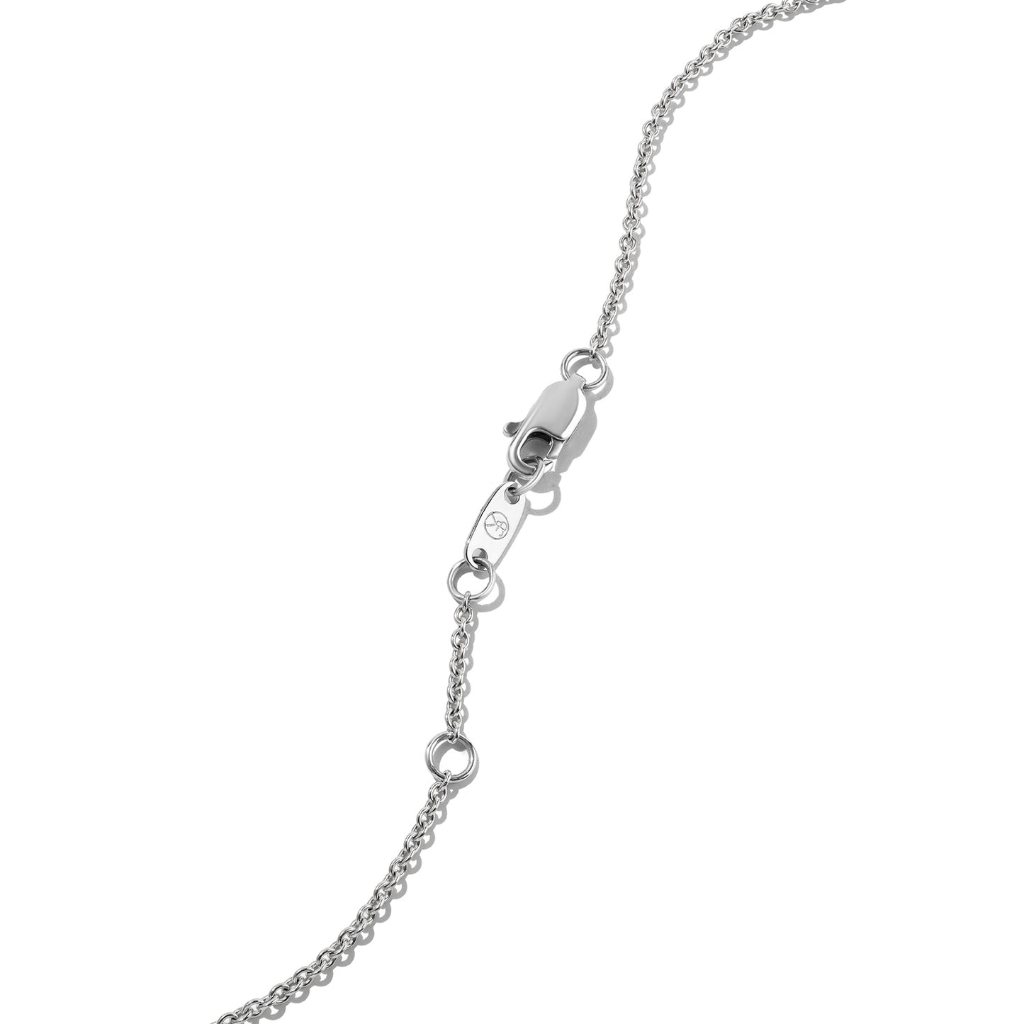 Rose-Cut Diamond Pendant Necklace