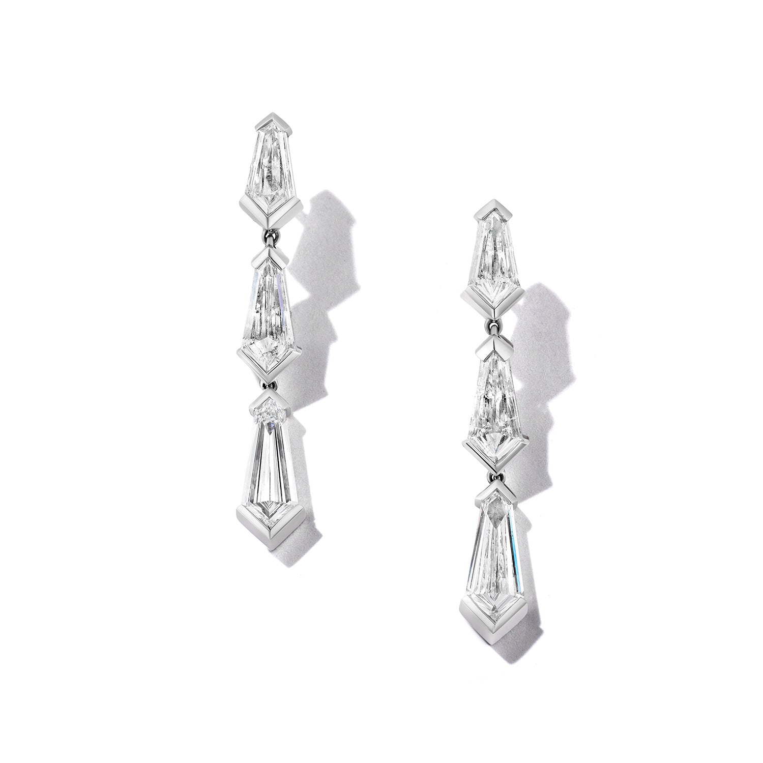 Diamond Drop Earrings