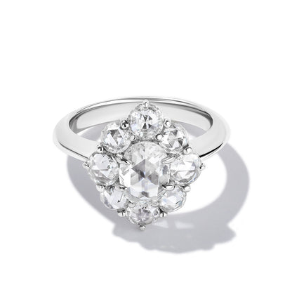 Rose-Cut Diamond Ring