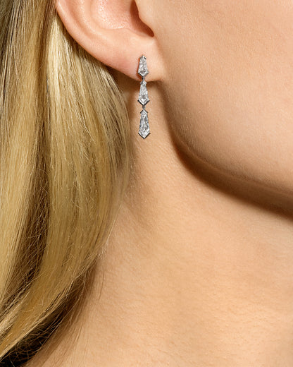 Diamond Drop Earrings